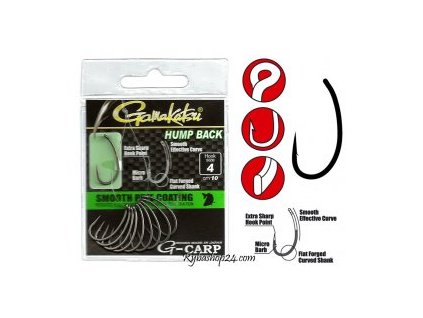 6051 0009774 gamakatsu g carp hump back vel2