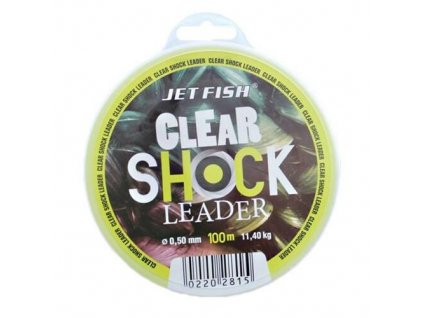 Šokový vlasec JET FISH Clear Shock Leader 100m - 0.50 mm