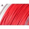 HELL-CAT SPLÉTANÁ ŠŇŮRA ROUND BRAID POWER RED 200M 0,60 mm 75kg