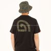 Trakker Tričko CR Logo T-shirt Black Camo - L