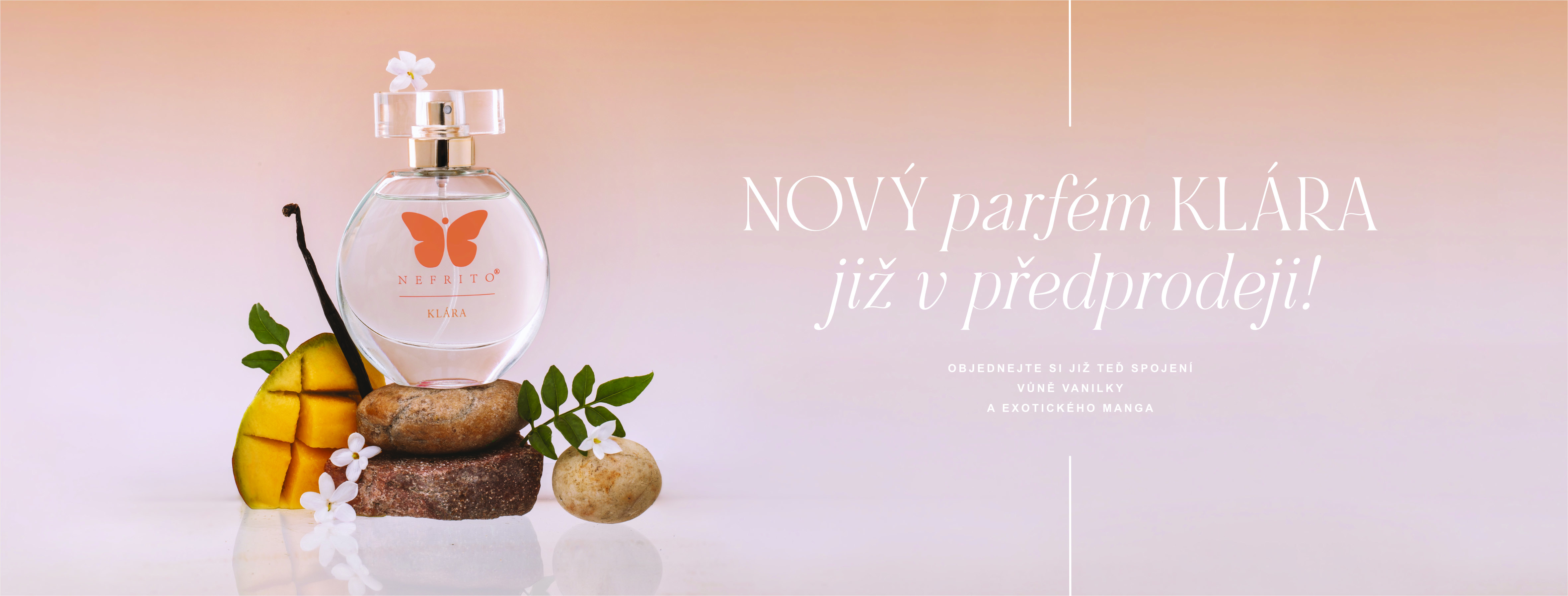 Spustili jsme předprodej parfému Klára.