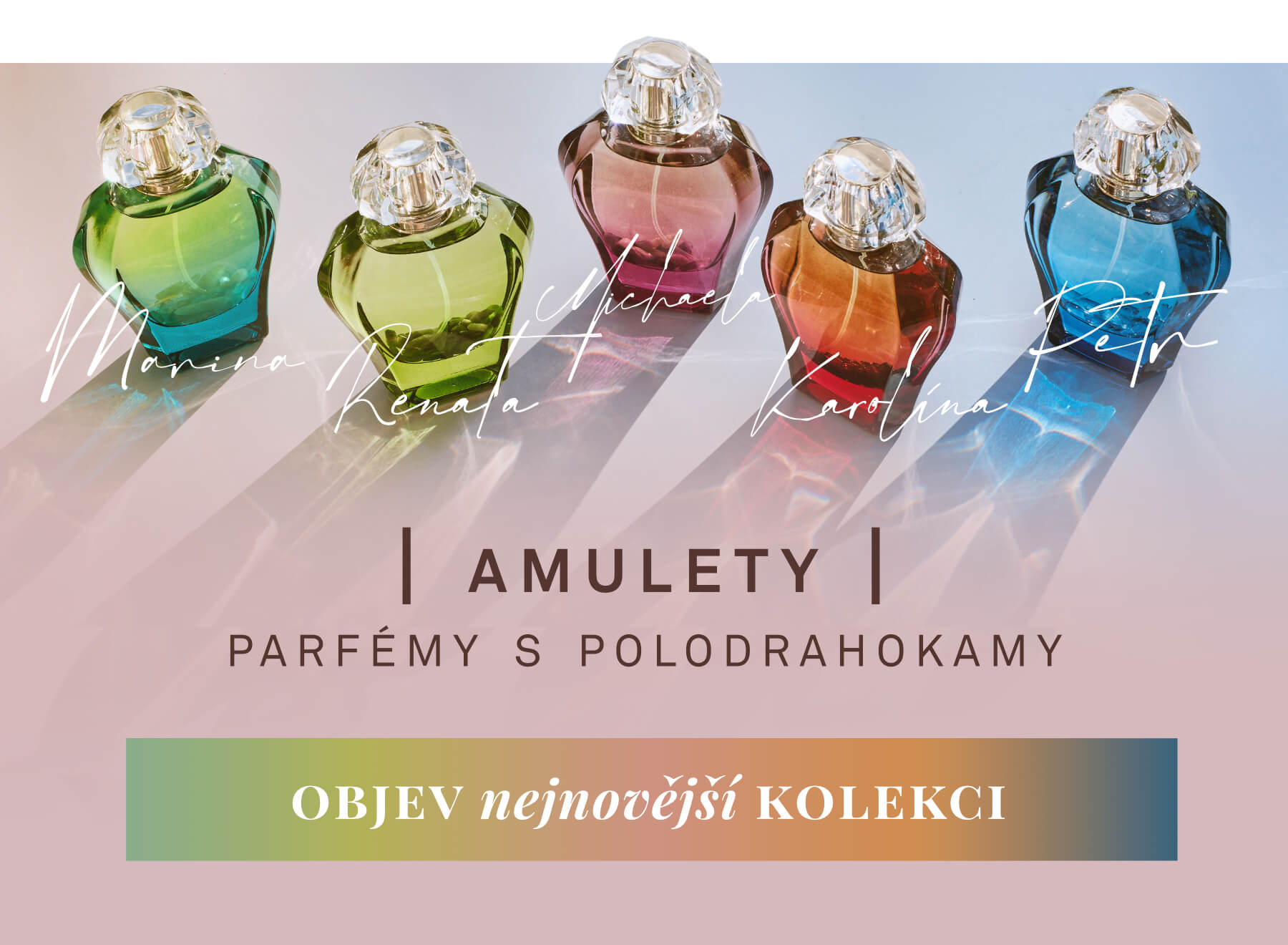 Amulety - objev novou kolekci parfémů