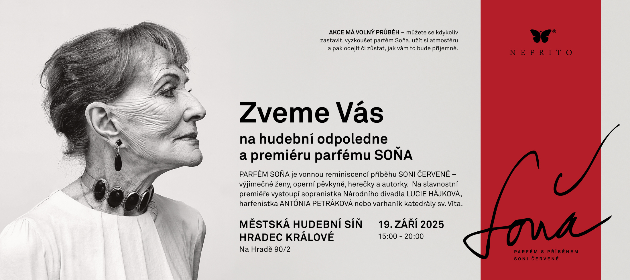 Křest parfému Soňa Červená
