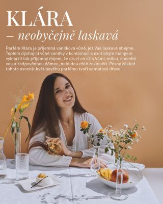 Parfém Klára nenese své jméno náhodou. Je pojmenovaný po člověku, se kterým jste často v kontaktu jako první. Stará se u...
