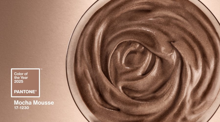 Mocha Mousse barva roku 2025