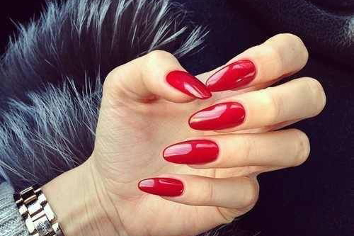 Ohnivé gelové nehty na čarodějnice