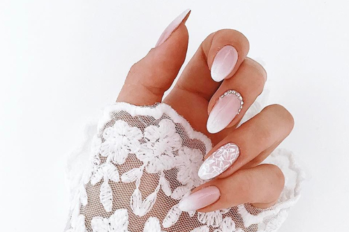 Svatební gelové nehty