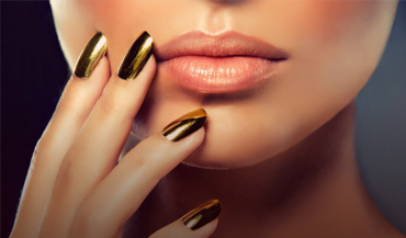 Leštící pigmenty na gelové nehty