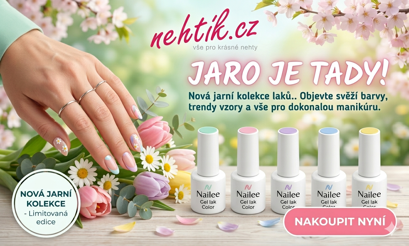 Gel laky Nailee Color jarní kolekce