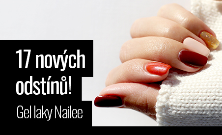17 nových barev flexibilních gel laků Nailee