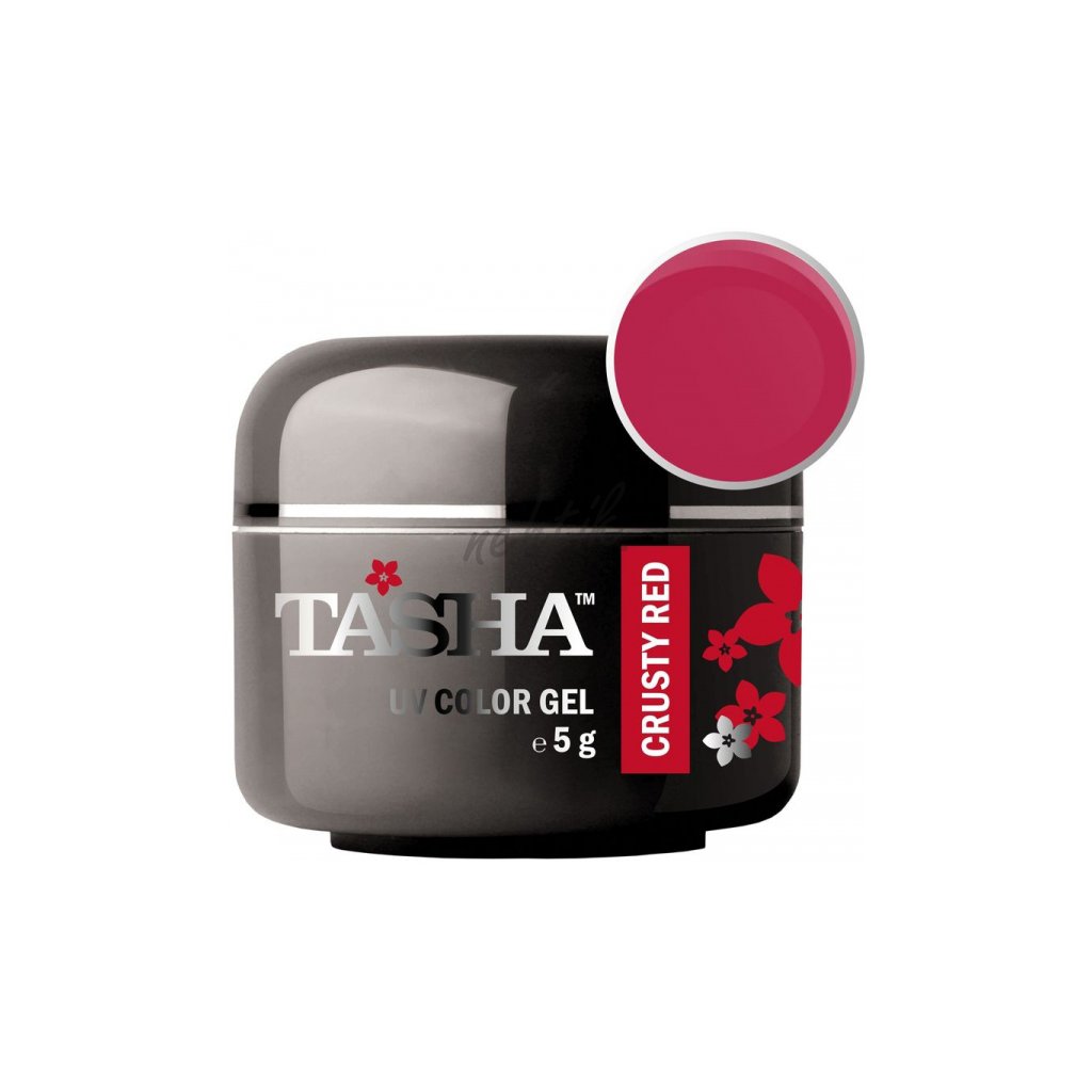 Uv gel barevný Tasha Crusty Red 5g - Black Line