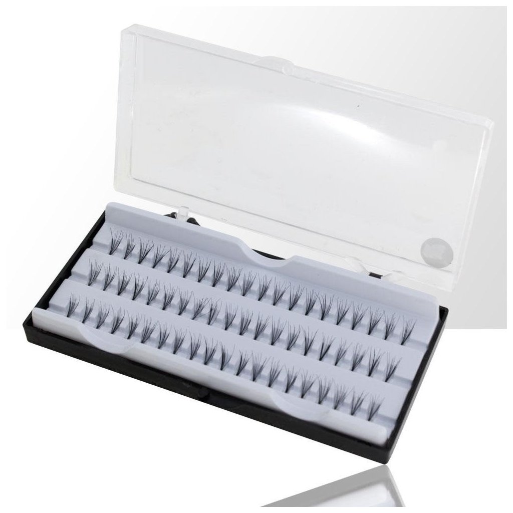 Trsové řasy Flare Medium Black 60 ks - AC