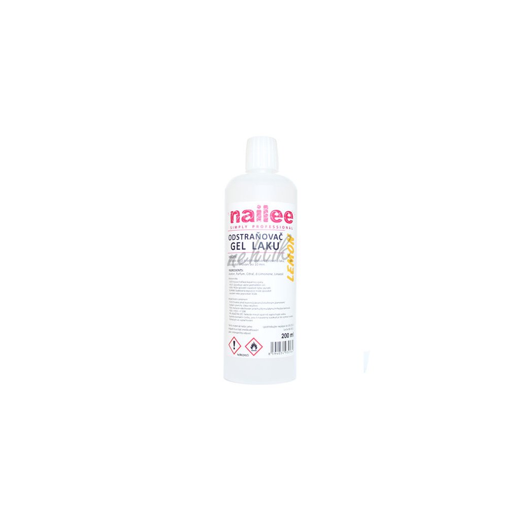 Gel lak odstraňovač 250 ml Nailee