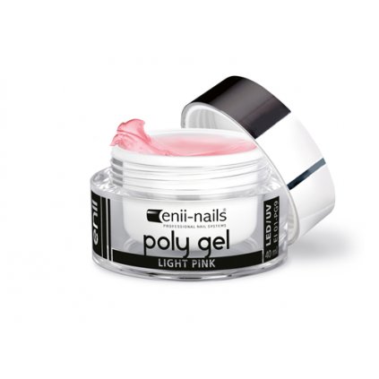 polygel lightpink enii nails