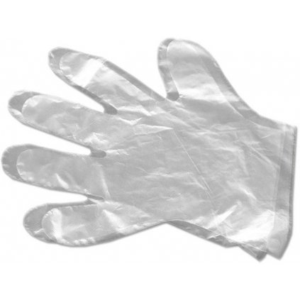 rukavice mikrotenove L