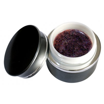cedro uv gel gliter fialovy