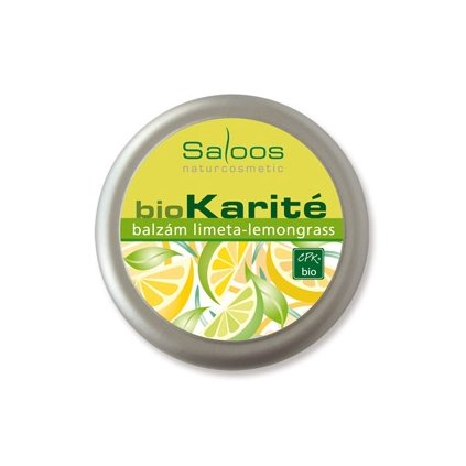 Saloos Bio Karité balzám Limeta-lemongrass 50 ml výprodej