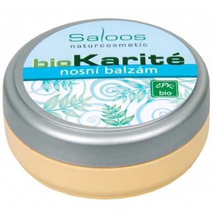 Saloos Bio Karité nosní balzám 19 ml výprodej