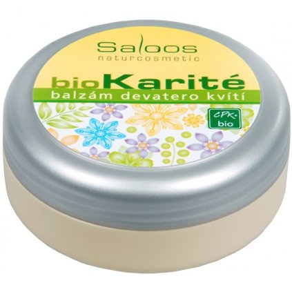Saloos Bio Karité balzám Devatero kvítí 50 ml výprodej