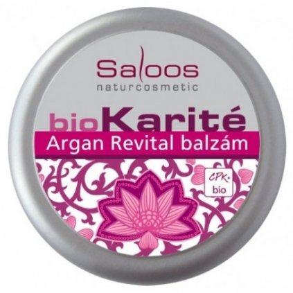 Saloos Bio Karité Argan Revital balzám 19 ml výprodej