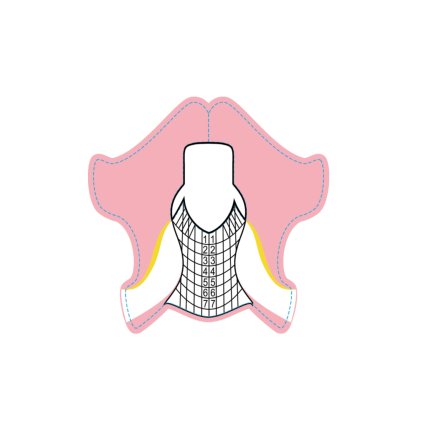 sablony light pink