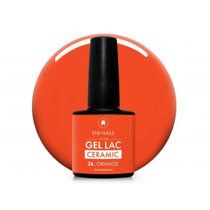 gel lac ceramic 26 orange