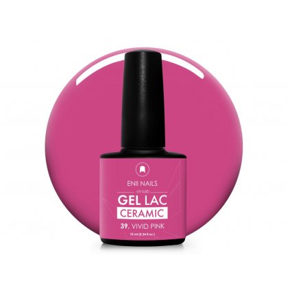 gel lac ceramic 39 vivid pink