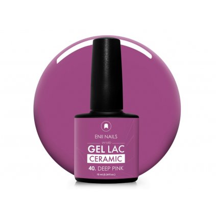 gel lac ceramic 40 deep pink