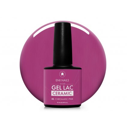 gel lac ceramic 42 chromatic pink