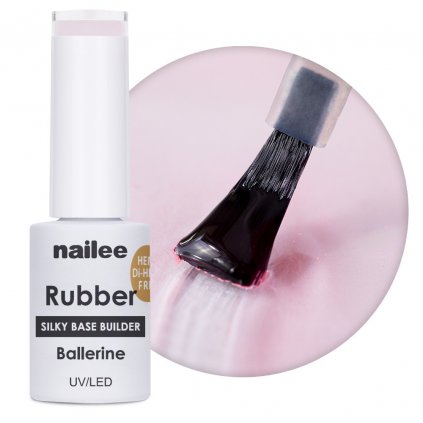 nailee rubber silky base gel ballerine nr 1 tvrdy podklad hema di hema free 5g 1 na 02 18