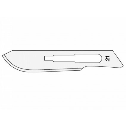 skalpelova cepelka surgeon sterilni c 21 1