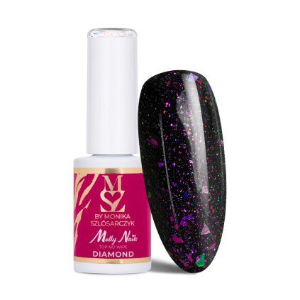 molly nails top no wipe diamond night sky 7g 1