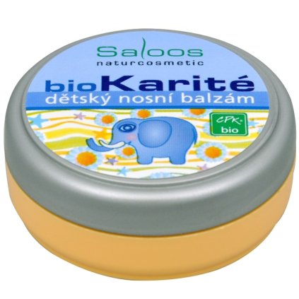 Saloos Bio Karité dětský nosní balzám 19 ml