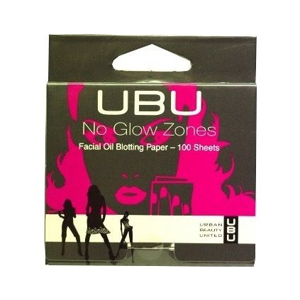 UBU No Glow Zones savý papír na obličej 100 ks