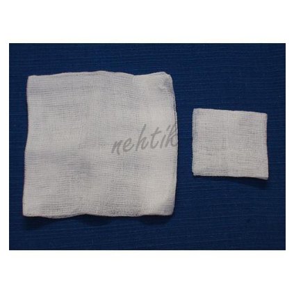 Komprese-netkaná textilie 5x5cm,100ks
