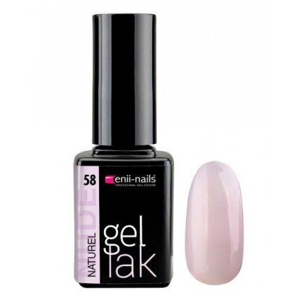 Gel lak Enii-nails 58 Naturel-nude