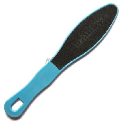 Škrabka na nohy úzká modrá