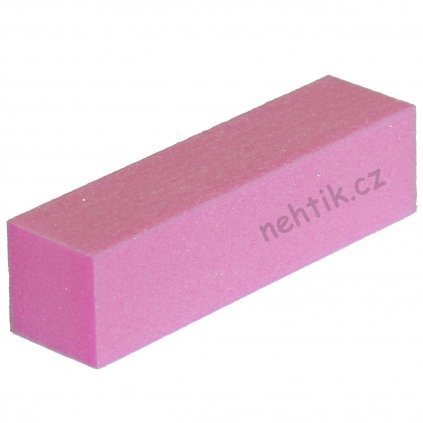 Leštící blok čtyřstranný, růžový velmi jemný