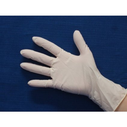 rukavice bezprasne latex l 10