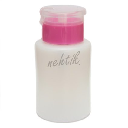 Dávkovač na odlakovač plastový 150ml světle růžový