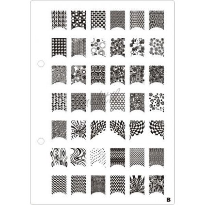 razitka na nehty deska xl b