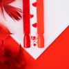 samolepky na nehty red z d4214 2
