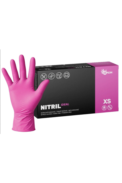 Nitril Růžové XS