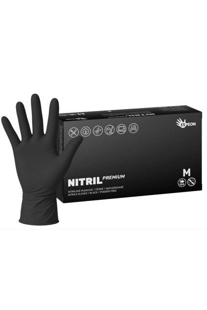 Nitril Černé M