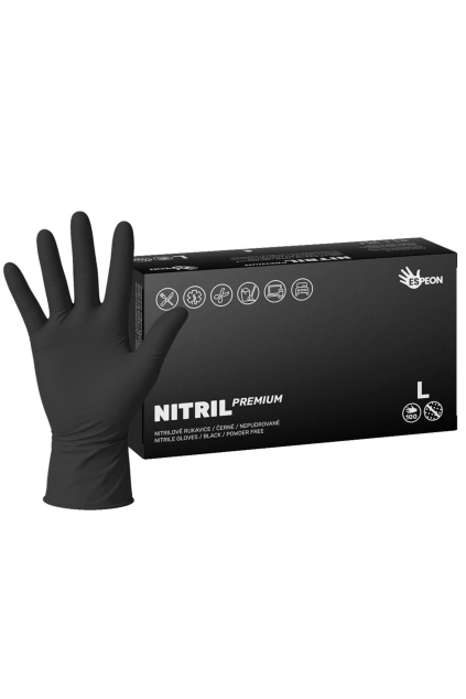 Nitril Černé L