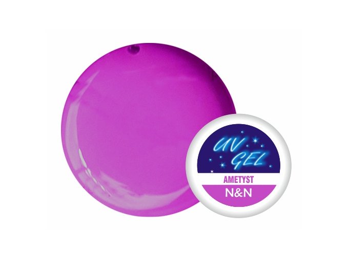 Barevný UV gel N&N 5ml - barva Ametyst