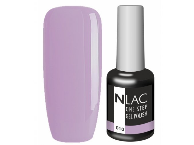 Gel lak NLAC One step 010 - fialová