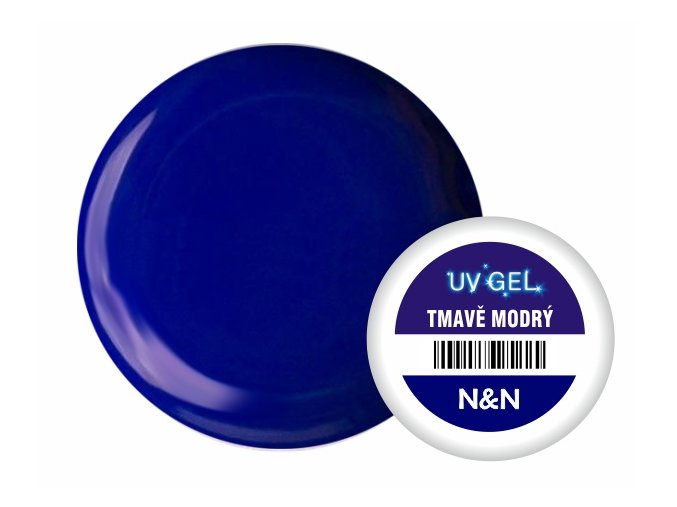 Barevný UV gel N&N 5ml - tmavě modrý
