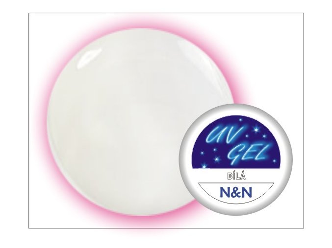 Barevný UV gel N&N 5ml - barva bílá