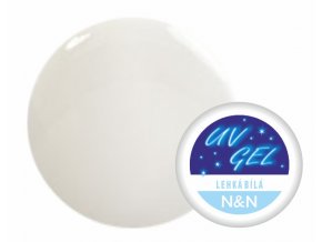 Barevný UV gel lehká bílá 5ml